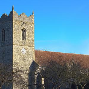 Palgrave Church February morning 2015
