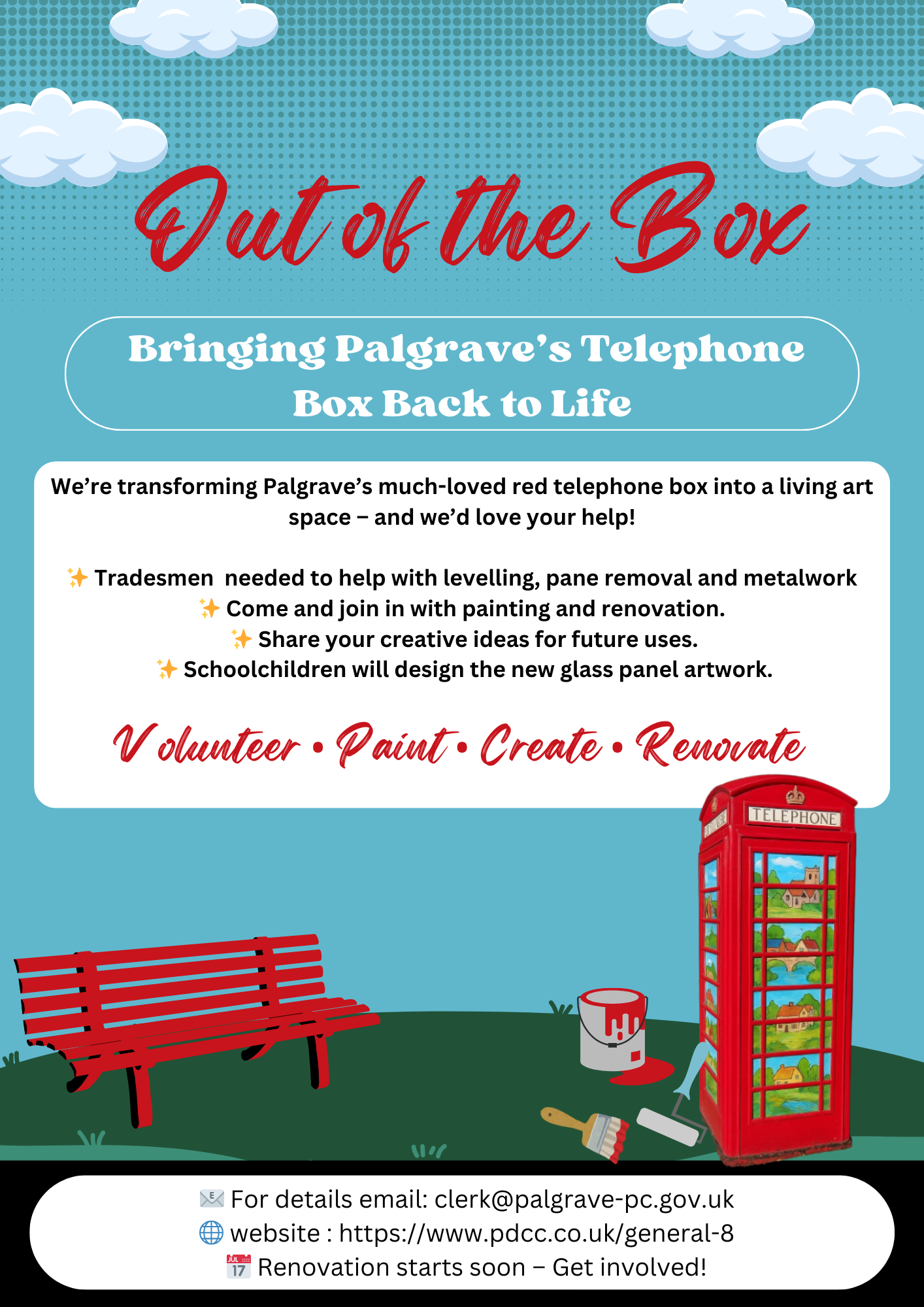 Poster for Phone Box Camoaign